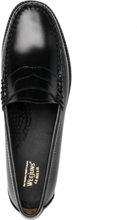G.H. Bass & Co. Loafers met ronde neus Zwart