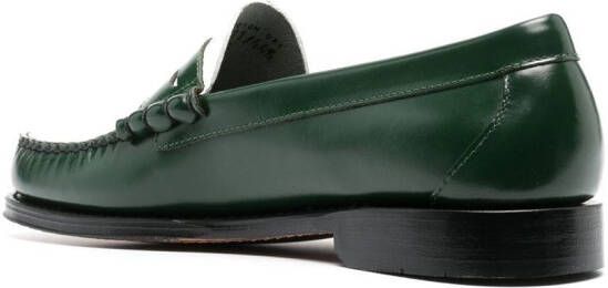 G.H. Bass & Co. Tweekleurige loafers Groen