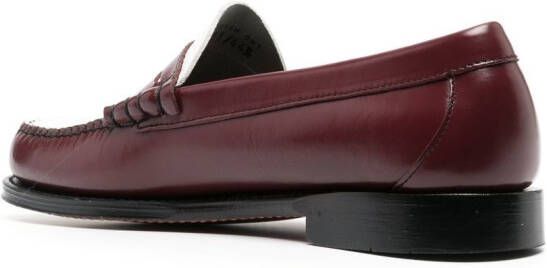 G.H. Bass & Co. Tweekleurige loafers Wit