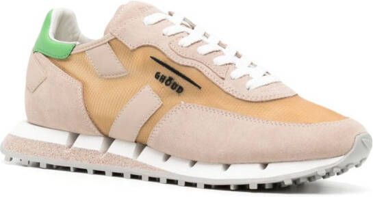 GHŌUD Rush Teeth suède sneakers Beige