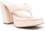 GIABORGHINI Sandalen met plateauzool Beige - Thumbnail 2