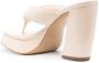 GIABORGHINI Sandalen met plateauzool Beige - Thumbnail 3