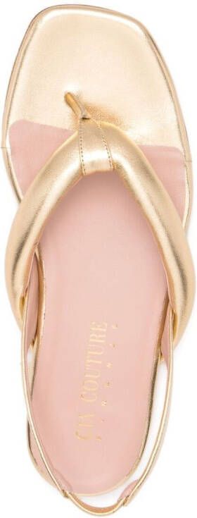 GIABORGHINI Bora sandalen Goud