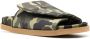 GIABORGHINI Slippers met camouflageprint Groen - Thumbnail 2