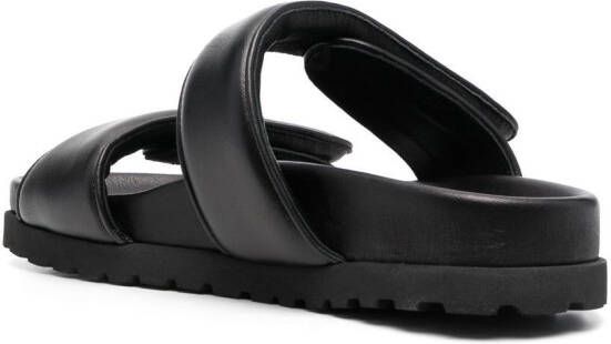 GIABORGHINI Sandalen met dubbel bandje Zwart
