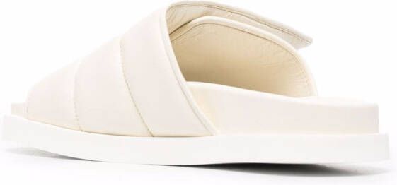 GIABORGHINI Gia 3 slippers met klittenband Beige