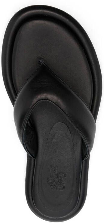 GIABORGHINI Gia 5 sandalen met bandje Zwart
