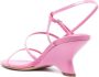 GIABORGHINI Gia26 leren sandalen Roze - Thumbnail 3