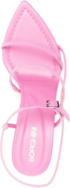 GIABORGHINI Gia26 leren sandalen Roze