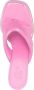 GIABORGHINI Sandalen met vierkante neus Roze - Thumbnail 4