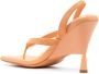 GIABORGHINI Leren sandalen Oranje - Thumbnail 3