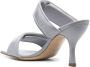 GIABORGHINI Perni sandalen met dubbele bandjes Grijs - Thumbnail 3