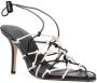 GIABORGHINI Pumps met puntige neus Zwart - Thumbnail 2