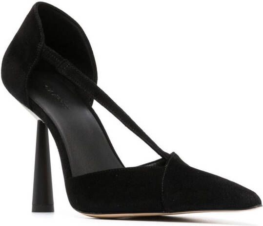 GIABORGHINI Pumps met puntige neus Zwart