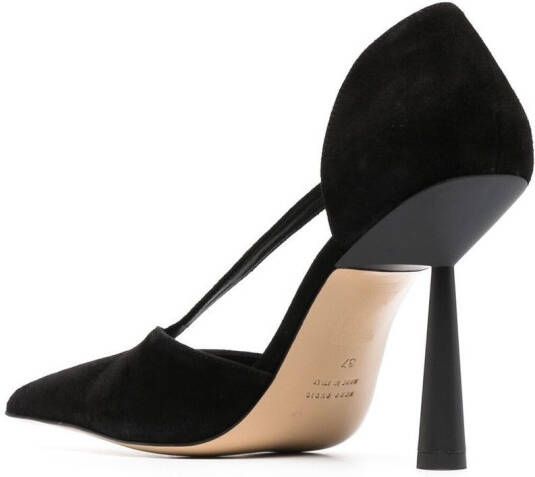 GIABORGHINI Pumps met puntige neus Zwart