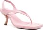 GIABORGHINI Rosie leren sandalen Roze - Thumbnail 2