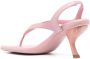 GIABORGHINI Rosie leren sandalen Roze - Thumbnail 3