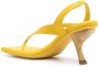 GIABORGHINI Rosie sandalen met vierkante neus Geel - Thumbnail 3