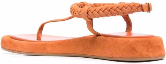 GIABORGHINI Rosie sandalen Oranje
