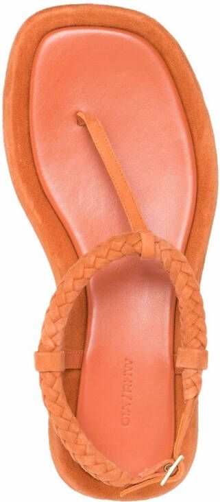 GIABORGHINI Rosie sandalen Oranje