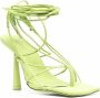 GIABORGHINI Sandalen met open neus Groen - Thumbnail 2