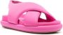 GIABORGHINI Sandalen met open neus Roze - Thumbnail 2