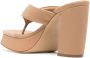 GIABORGHINI Sandalen met teenbandje Beige - Thumbnail 3