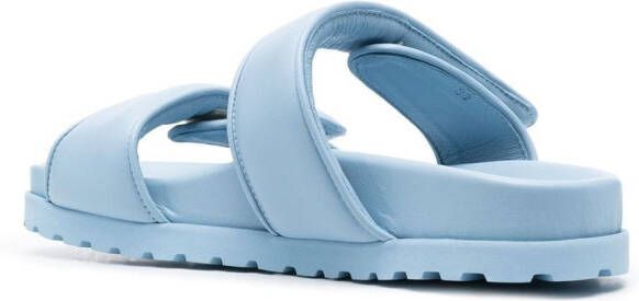 GIABORGHINI Sandalen met klittenband Blauw