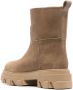 GIABORGHINI Leren enkellaarzen Beige - Thumbnail 3