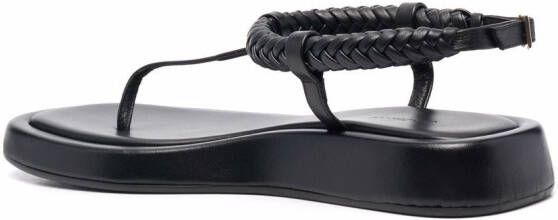 GIABORGHINI x Rosie Huntington-Whiteley sandalen Zwart