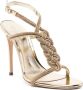 Giambattista Valli Sandalen verfraaid met kristallen 120 mm Goud - Thumbnail 2