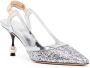 Giambattista Valli Pumps verfraaid met stras Zilver - Thumbnail 2