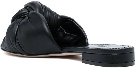 Giambattista Valli Geknoopte sandalen Zwart