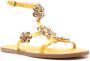 Giambattista Valli Jaipur verfraaide sandalen Geel - Thumbnail 2