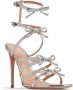 Giambattista Valli Love Bow metallic sandalen Zilver - Thumbnail 2