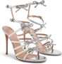 Giambattista Valli Love Bow metallic sandalen Zilver - Thumbnail 5