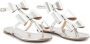 Giambattista Valli Pop-Bow sandalen Zilver - Thumbnail 2