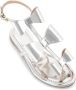 Giambattista Valli Pop-Bow sandalen Zilver - Thumbnail 4