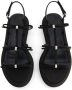 Giambattista Valli Sandalen met strik en plateauzool Zwart - Thumbnail 4