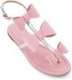 Giambattista Valli Sandalen met strikdetail Roze - Thumbnail 4