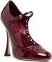 Giambattista Valli Uitgesneden pumps Rood - Thumbnail 2