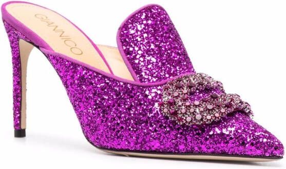 Giannico Muiltjes met glitter Roze