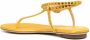 Giannico Sandalen met open neus Geel - Thumbnail 3
