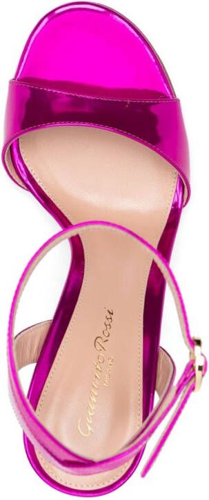 Gianvito Rossi Sandalen met gewelfde hak Roze