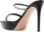 Gianvito Rossi Sandalen met plateauzool Zwart - Thumbnail 3