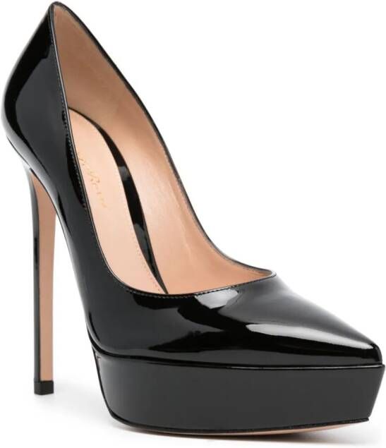 Gianvito Rossi Lakleren pumps Zwart