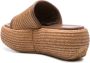 Gianvito Rossi Raffia espadrilles Bruin - Thumbnail 3