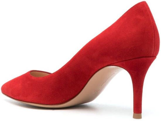 Gianvito Rossi Pumps met puntige neus Rood