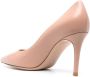 Gianvito Rossi Pumps met puntige neus Beige - Thumbnail 3