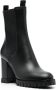 Gianvito Rossi 90mm leather ankle boots Zwart - Thumbnail 2
